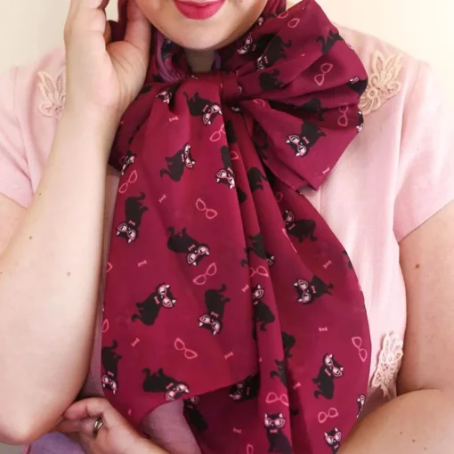 Erstwilder Elissa The Indie Cat Large Neck Scarf* Scarves