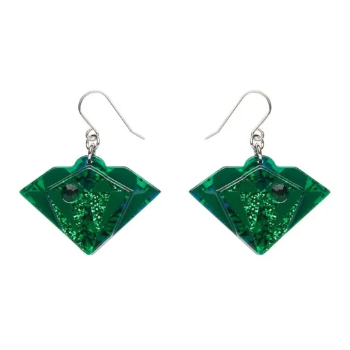 Erstwilder Emerald Earrings* Earrings