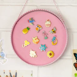 Erstwilder Enamel Pin Collectors Box (Pink)* Components