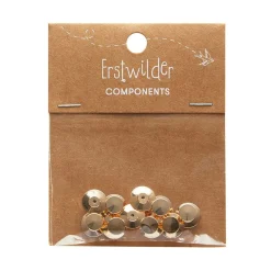 Erstwilder Enamel Pin Metal Locking Clasp 10-Pack - Gold* Components