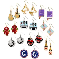 Erstwilder Erstwildest Dreams Enamel Earring Pack - 10 Piece* Enamel Earrings