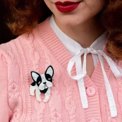 Erstwilder Fabian The French Bulldog Brooch* Brooches