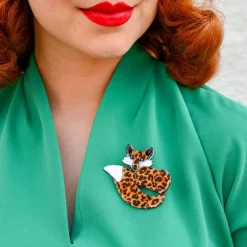 Erstwilder Faustine Fox Brooch* Brooches