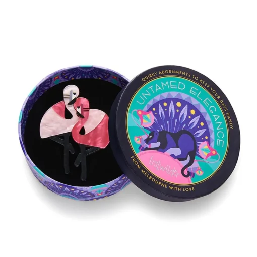 Erstwilder Feather Dancers Brooch* Brooches