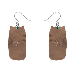 Erstwilder Feather Dress Drop Earrings* Earrings
