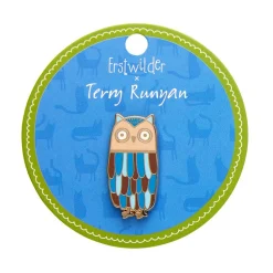 Erstwilder Feather Dress Enamel Pin* Enamel Pins