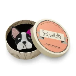 Erstwilder Felicia The Frenchie Dog Brooch* Brooches