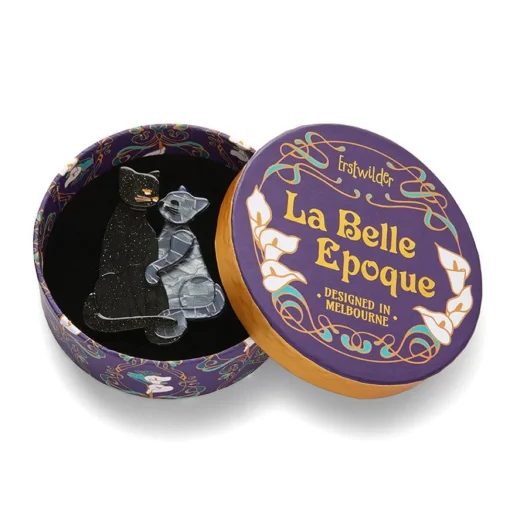 Erstwilder Feline Embrace Brooch* Brooches