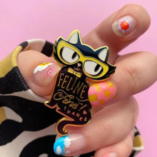 Erstwilder Feline Fine Enamel Pin* Enamel Pins