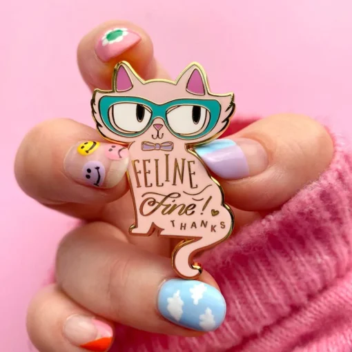 Erstwilder Feline Fine Enamel Pin* Enamel Pins