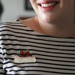 Erstwilder Festive Pavlova Brooch* Brooches