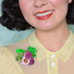 Erstwilder Fig Monday Brooch* Brooches