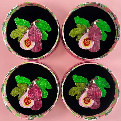 Erstwilder Fig Monday Brooch* Brooches