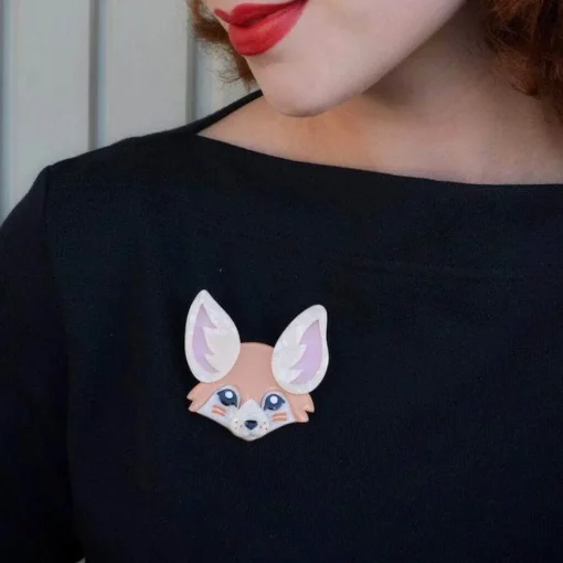 Erstwilder Finnicky Fennec Fox Brooch* Brooches