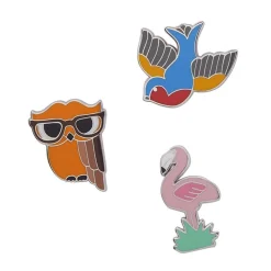 Erstwilder Flamboyant Flamingo Funk Enamel Pin* Enamel Pins