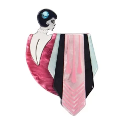 Erstwilder Flamingo Diva Brooch* Brooches