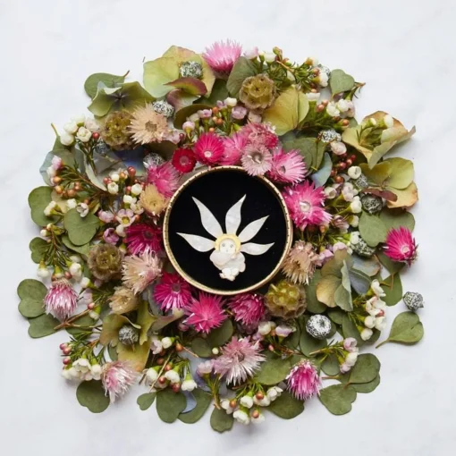 Erstwilder Flannel Flower Brooch* Brooches