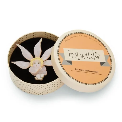 Erstwilder Flannel Flower Brooch* Brooches