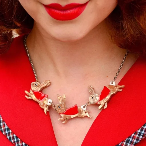 Erstwilder Flopsy, Mopsy & Cottontail Necklace* Necklaces