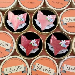 Erstwilder Flora Fox Face Brooch* Brooches