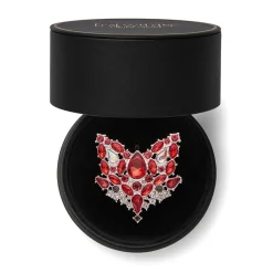 Erstwilder Flora Fox Face Stone Set Crystal Brooch* Brooches