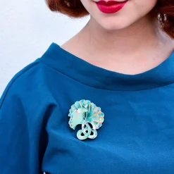 Erstwilder Floret Fronds Brooch* Brooches