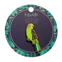 Erstwilder Flossie The Budgie Enamel Pin* Enamel Pins