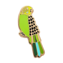 Erstwilder Flossie The Budgie Enamel Pin* Enamel Pins