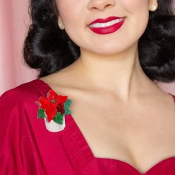 Erstwilder Flower Of The Holy Night Brooch* Brooches