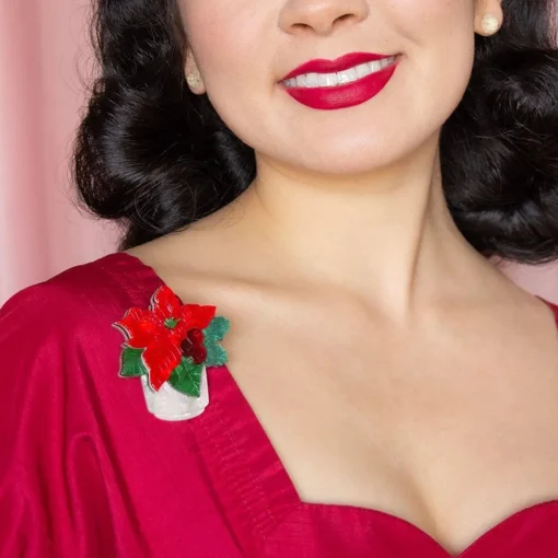Erstwilder Flower Of The Holy Night Brooch* Brooches