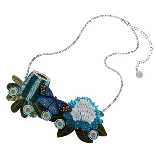 Erstwilder Fluttering In The Florals Necklace* Necklaces