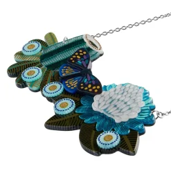 Erstwilder Fluttering In The Florals Necklace* Necklaces