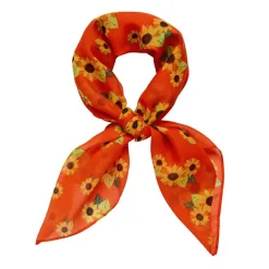 Erstwilder Follow The Sun Head Scarf Orange* Scarves