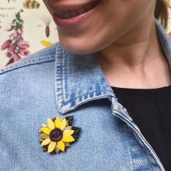 Erstwilder Follow The Sun Mini Brooch* Brooches