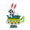 Erstwilder Follow The White Rabbit Brooch* Brooches