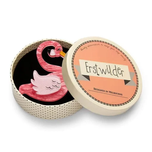 Erstwilder Francie The Flamingo Brooch* Brooches