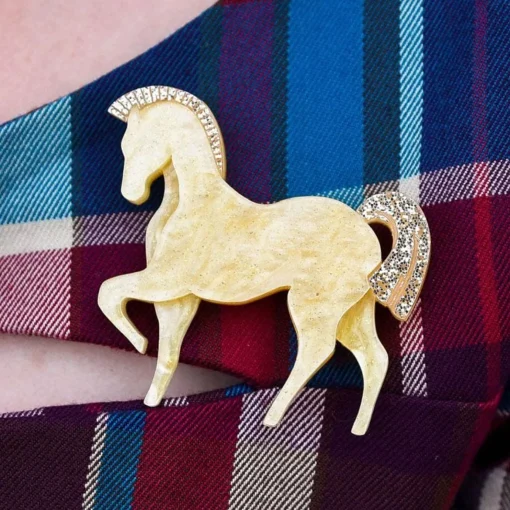 Erstwilder Friesian Fancy Brooch* Brooches