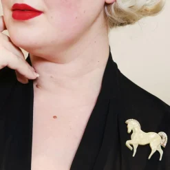 Erstwilder Friesian Fancy Brooch* Brooches