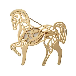 Erstwilder Friesian Fancy Perfume Brooch* Brooches