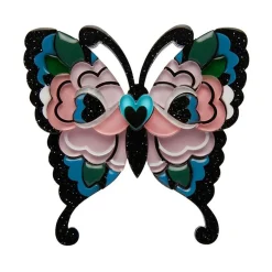 Erstwilder Fright Of The Butterfly Brooch* Brooches