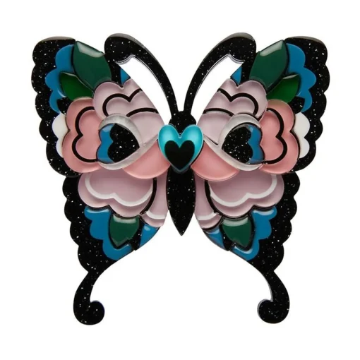 Erstwilder Fright Of The Butterfly Brooch* Brooches