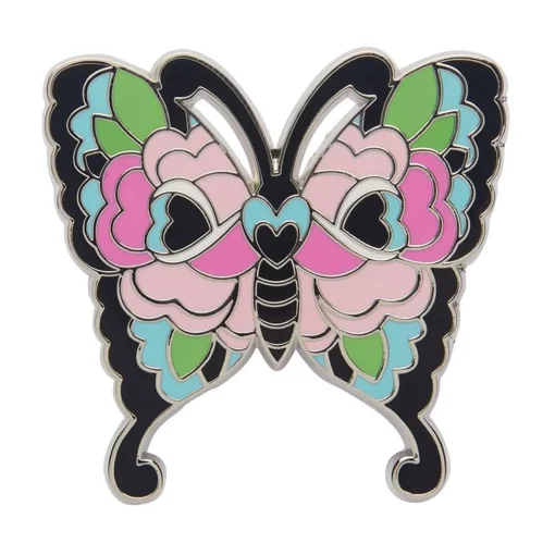 Erstwilder Fright Of The Butterfly Enamel Pin* Enamel Pins