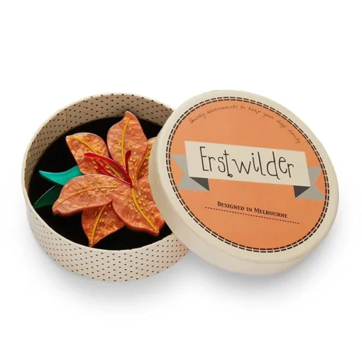 Erstwilder Frilly Lily Frond Brooch* Brooches