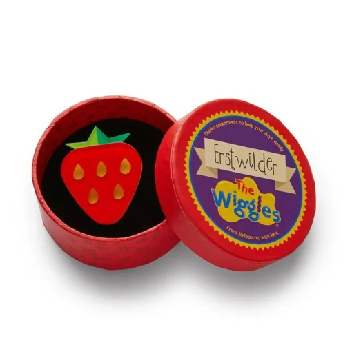 Erstwilder Fruit Salad Strawberry Brooch* Brooches
