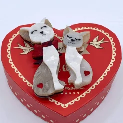 Erstwilder Fur-Ever Friends Brooch* Brooches