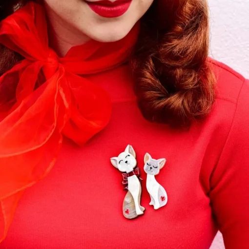 Erstwilder Fur-Ever Friends Brooch* Brooches