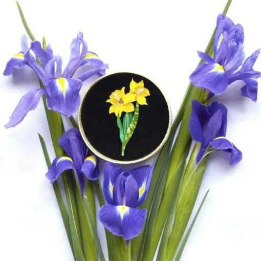 Erstwilder Garden Goddess Daffodil Brooch* Brooches