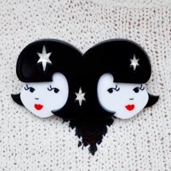 Erstwilder Gemini The Gentle Brooch* Brooches