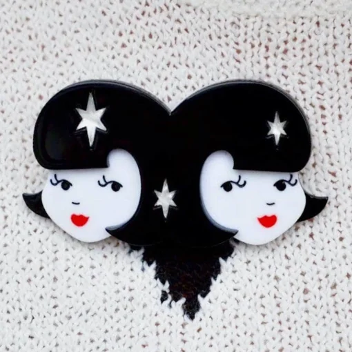 Erstwilder Gemini The Gentle Brooch* Brooches