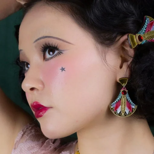 Erstwilder Gift Of The Nile Papyrus Drop Earrings* Earrings